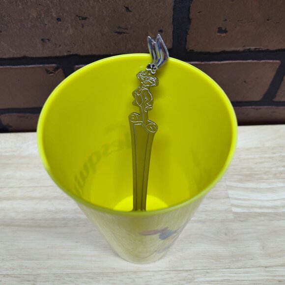 Nesquik Chocolate Strawberry Milk cup with spoon - Picture 3 of 10